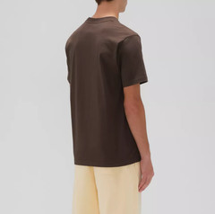 New Balance Made in USA Core T-Shirt Rich Earth Brown SZ S-M Men’s MT43543