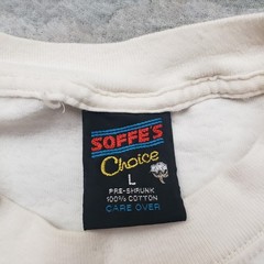 Vintage Soffe’s Choice Shirt Mens Large White Colorado Tree Short Sleeve Nature