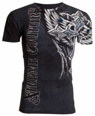 Xtreme Couture Affliction Men’s T-Shirt PANTHER Black Tattoo Biker S-5XL