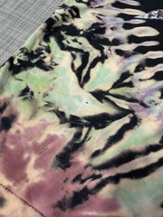 Vintage 1994 Liquid Blue Ian Bohorquez Goat Skull/Snake Tie Dye Shirt Size XL
