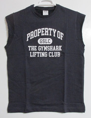 Men’s Gymshark 100% Cotton Crew Neck Sleeveless Heavy T-Shirt Size SMALL