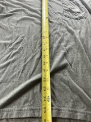 The North Face Shirt Mens Medium Gray Short Sleeve Pocket Tee Lightweight Casual