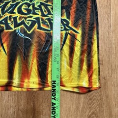 Vintage No Boundaries Night Crawler Dragon Car Flaming Shirt Tribal Size XL Thin