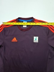 Adidas Women’s Maroon Athletic Jersey Crew Neck Short Sleeve M