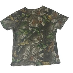 Vtg Outdoor Ridge Men’s Size M Camo Realtree AP Hardwoods TShirt Short Sleeve