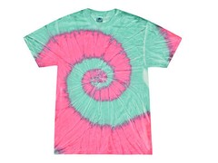 Pick a Pink Tie Dye T-Shirts Adult SM – 5XL 100% Cotton Colortone