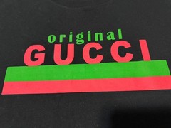 Gucci Runway “Original Gucci” Black T-shirt Size XS (fits like a Small)