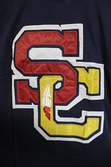 Hudson Outerwear Mens “Smokeville Chiefs” Navy T-Shirt Size L
