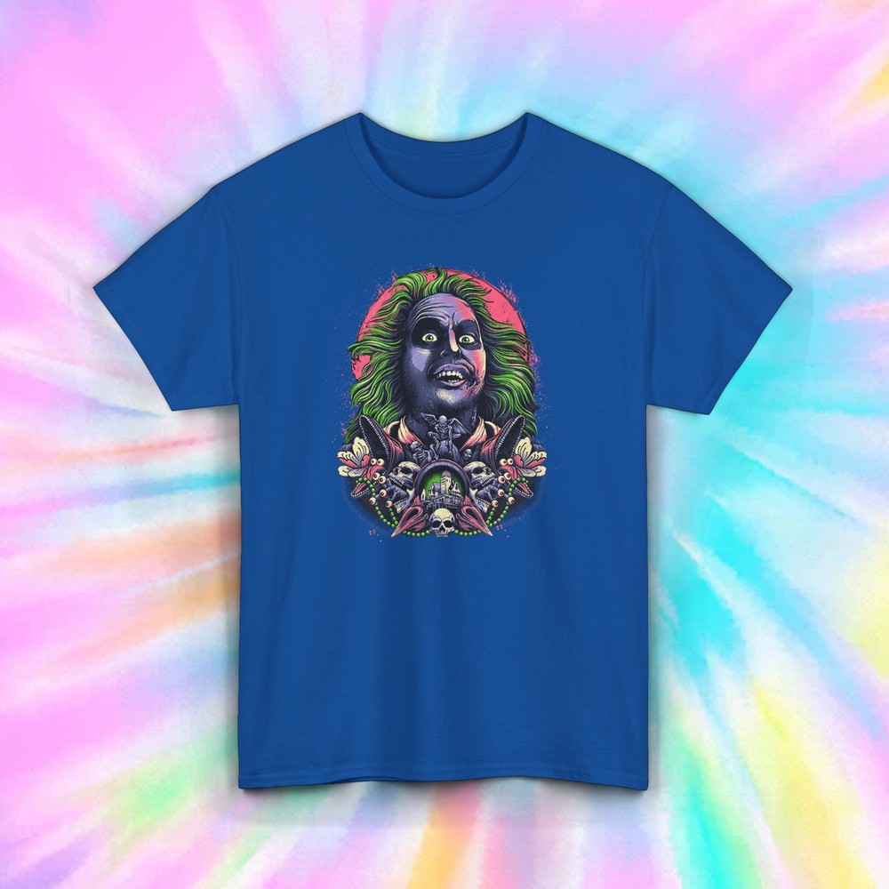 Beetlejuice Parody Shirt | Retro Horror Movie Design Tee S-5XL