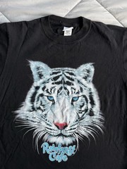 Vintage White Tiger Rainforest Cafe USA Big Face USA Size S
