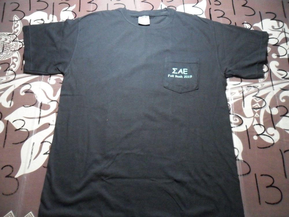 Medium NWOT Sigma Alpha Epsilon East Landing Michigan Fall Rush 2019 Shirt