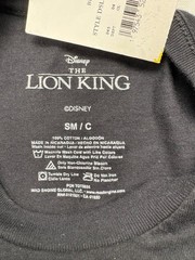 Disney Lion King Scar I’m Surrounded by Idiots Black T-Shirt ,sz Small
