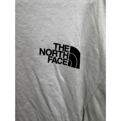 The North Face Long Sleeve T-Shirt White Red Logo Graphic Mens Size L
