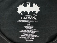 Joker DC Comics Mens 2XL Shirt Green 100% Polyester Active Heathered Batman