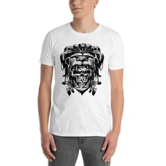 skull tribal king awesome graphic Short-Sleeve Unisex T-Shirt