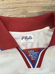 Hamburg 1999 2000 Home Soccer Jersey Football T-Shirt Fila Vintage Size XL-XXL