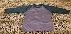 3 Packs Men’s 3/4 Sleeve Crew Neck Raglan Jersey Baseball Tee Shirts Size XS