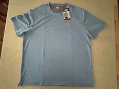 Lands’ End Men’s Blue Short Sleeve Tee Shirt size XXL