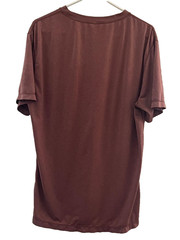Men’s Large Vuori Tradewind Performance Pocket T-Shirt V109 Stretch Rust Salmon