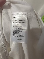 DSG Men’s Cold Weather Compression Crew Neck Top White Base Layer Size Large