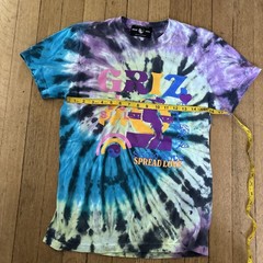 Griz Spread Love Show Love Sax Tie Dye Tshirt Size Small