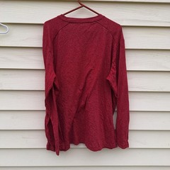 Wolverine Long Sleeve Shirt Men’s Red XXL Base Layers