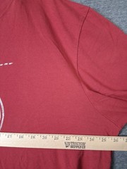 Life Is Good Mens Shirt 2XL Red Mr Fix It Weekend Crew Crusher Casual Dad