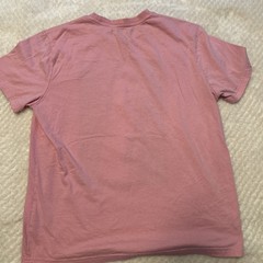 Y2K Style Forever 21 men paint T-shirt with image color pink size medium