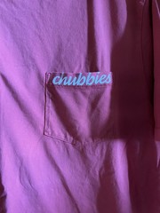 Chubbies The Weekend Has Arrived Graphic Pink Pocket Tshirt Cotton Size Large