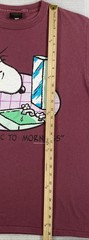 Vintage Peanuts Snoopy I’m Allergic To Mornings T-Shirt Adult Large Purple USA