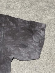 The Mountain 2013 Gato Cat Eye Black White Shirt Medium Tie Dye Effect whiskers