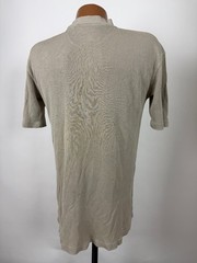 Vintage Jhane Barnes Shirt Men Small Oversized Silk Waffle-Knit Stretch Minimal