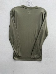 Patagonia Shirt Mens M Green Pullover Base Layer Hiking Breathable Long Sleeve