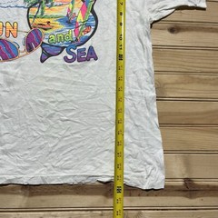 Vintage 80s Martinique Sunset Sailing Seashells Beach Destination Shirt Size M