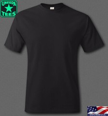 New Hanes t-shirts, Black Size 3XL Adult, Unisex 100% Cotton Authentic-T 5250