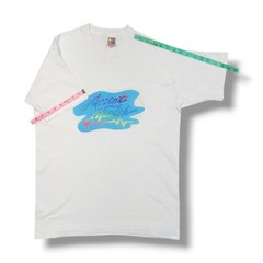 Vintage “Accent On Health” Graphic Fruit of the Loom White T-Shirt Men’s L