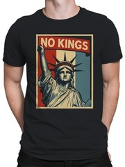 No Kings Liberty Statue Men’s T-shirt