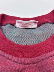 Cueldee AU 16 XL Kingfisher Bird Knit Naturecore T Shirt Red Australia