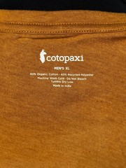 Cotopaxi Disco Wave Organic T-Shirt Men’s XL Saddle Retro Graphic NWT