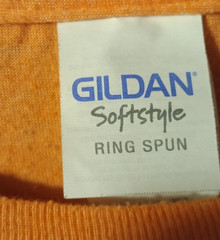 Gildan Softsytle T-Shirt Orange Volleyball FORZA1 California Graphics Size Large