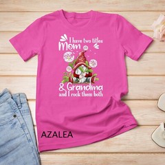 I have two titles MOM and grandma Dandelion Gnome mother day Unisex T-shirt