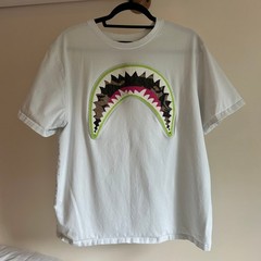 Eternity BC/AD S/S Camo Shark mouth T-SHIRT Green Multicolor white size 2XL