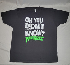 BG James Billy Gunn Shirt Mens 2XL Black Oh You Didnt Know Wrestling Graphic Tee