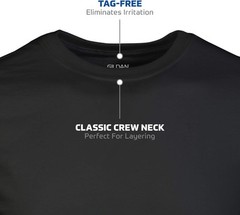Gildan Men’s Crew T-Shirts, Multipack, Style G1100 X-Large, Black (6-pack)