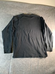 Polo Ralph Lauren SleepShirt Medium Black Long Sleeve Cotton Mens Size L