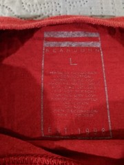 Sean John T-Shirt Men’s Size Large Short Sleeve Red