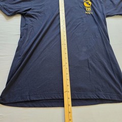American Apparel AFGE District 12 Union T-Shirt Twelve Strong Navy Blue Large
