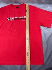 Dodge Motorsports Embroidered Red T-shirt XL Vintage Y2K Trucks Cars Ram