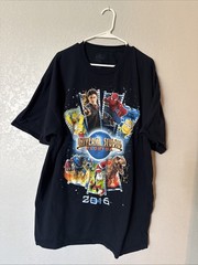 2016 Universal Studios Florida Navy Blue T-shirt ADULT XXL Harry Potter Minions