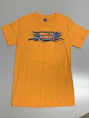 Monster Truck Throwdown Event Collectible T Shirt Orange sizes S L XL XXL XXXL